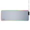 Insten RGB Gaming Mouse Pad XXL Extended, LED Soft Cloth with 4 USB Port Mat, Ergonomic Anti-Slip Rubber Base, 31.5 x 12 x 0.16 in, White